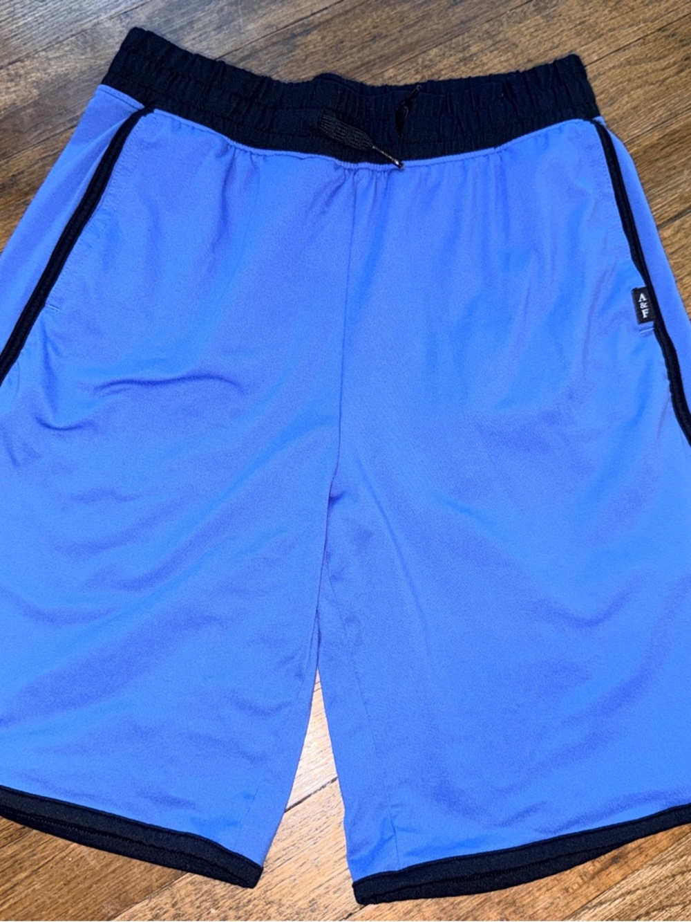 Boy’s Abercrombie & Fitch Athletic Blue Performance Shorts (Size 10/12)
